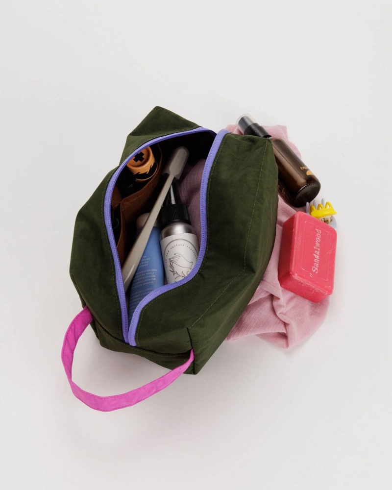 Bolso Pequeño Baggu Dopp Kit Verde Oliva | 913476-QDS