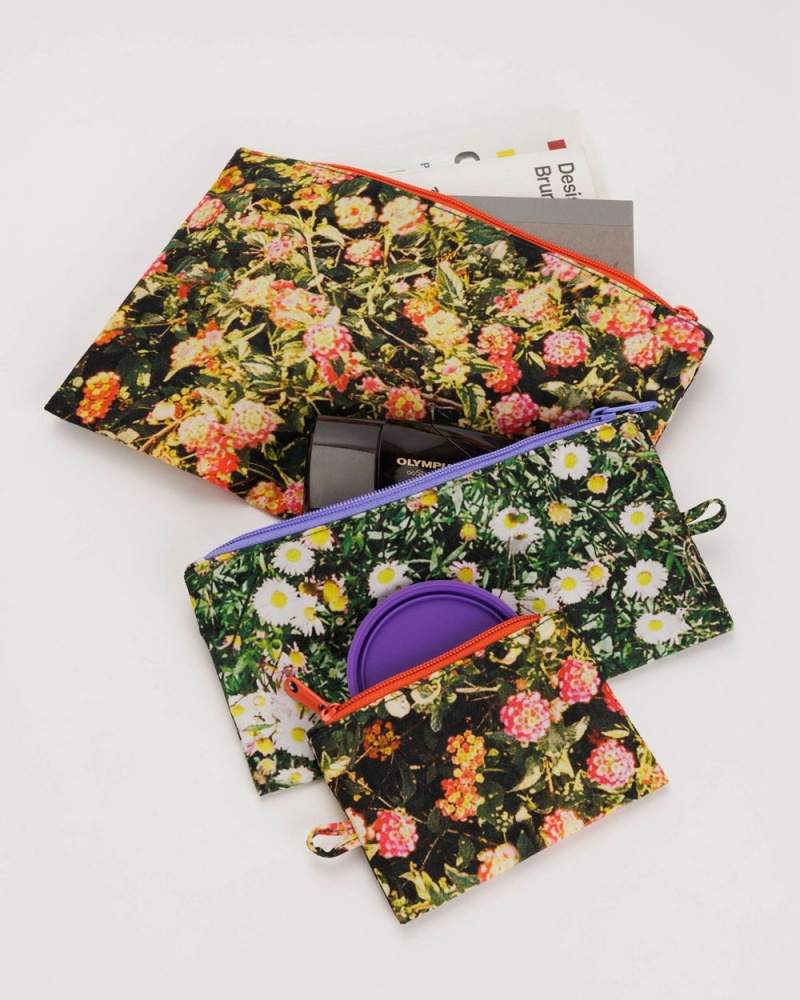Bolso Pequeño Baggu Flat Pouch Set Multicolor | 360159-KPY