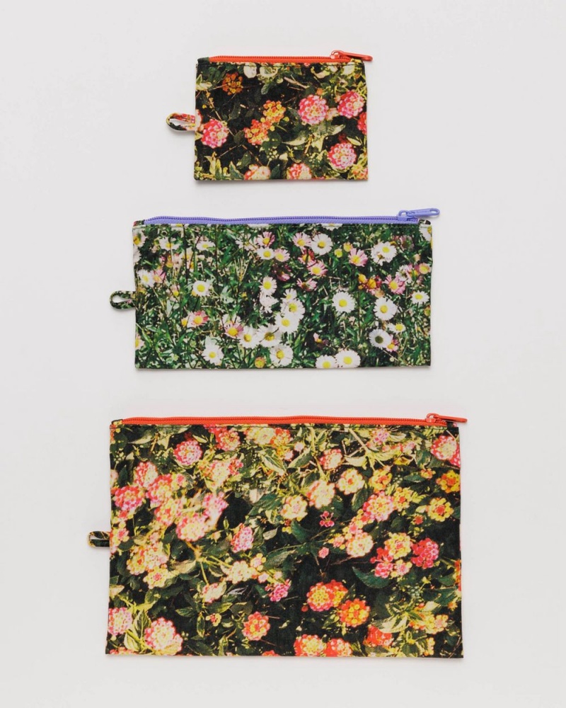 Bolso Pequeño Baggu Flat Pouch Set Multicolor | 360159-KPY