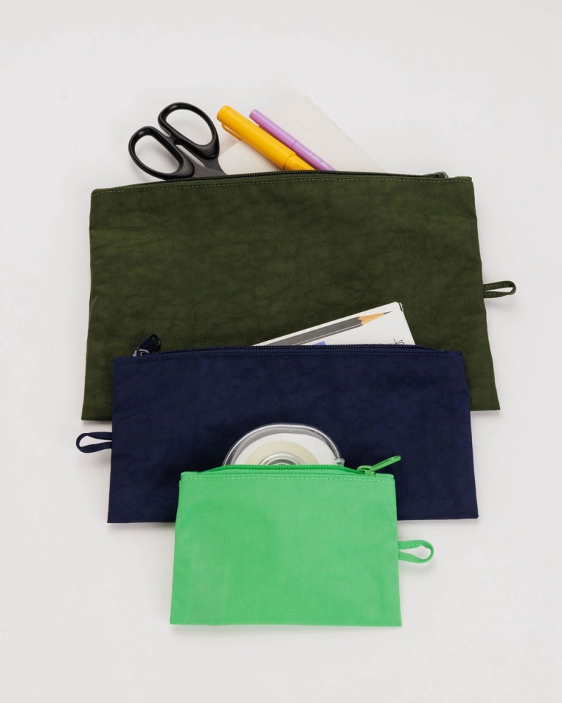Bolso Pequeño Baggu Flat Pouch Set Multicolor | 253601-UNI
