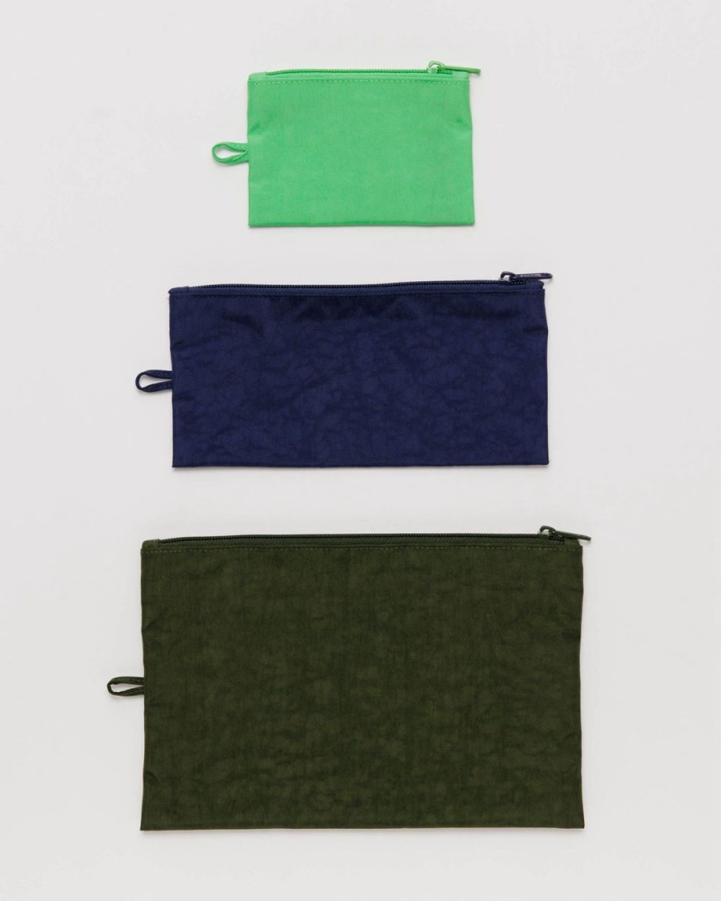 Bolso Pequeño Baggu Flat Pouch Set Multicolor | 253601-UNI
