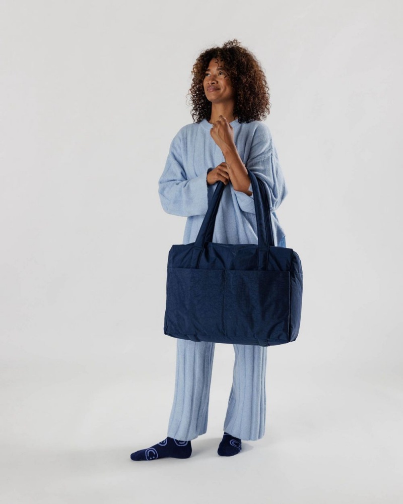 Bolso Tote Baggu Cloud Carry-on Azul Marino | 673042-SNX