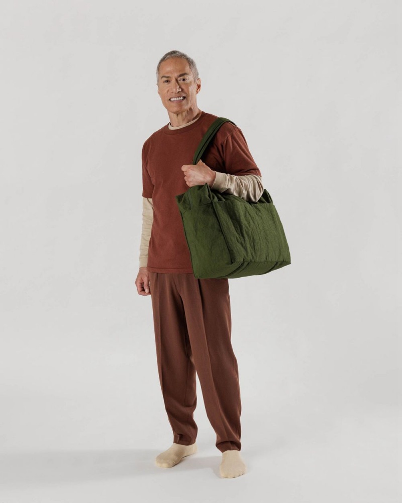 Bolso Tote Baggu Cloud Carry-on Verde Oliva | 513840-QBD