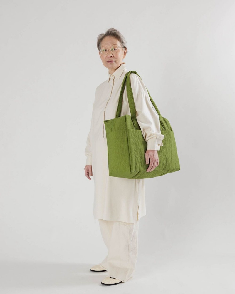 Bolso Tote Baggu Cloud Carry-on Verde Oliva | 407823-HYA