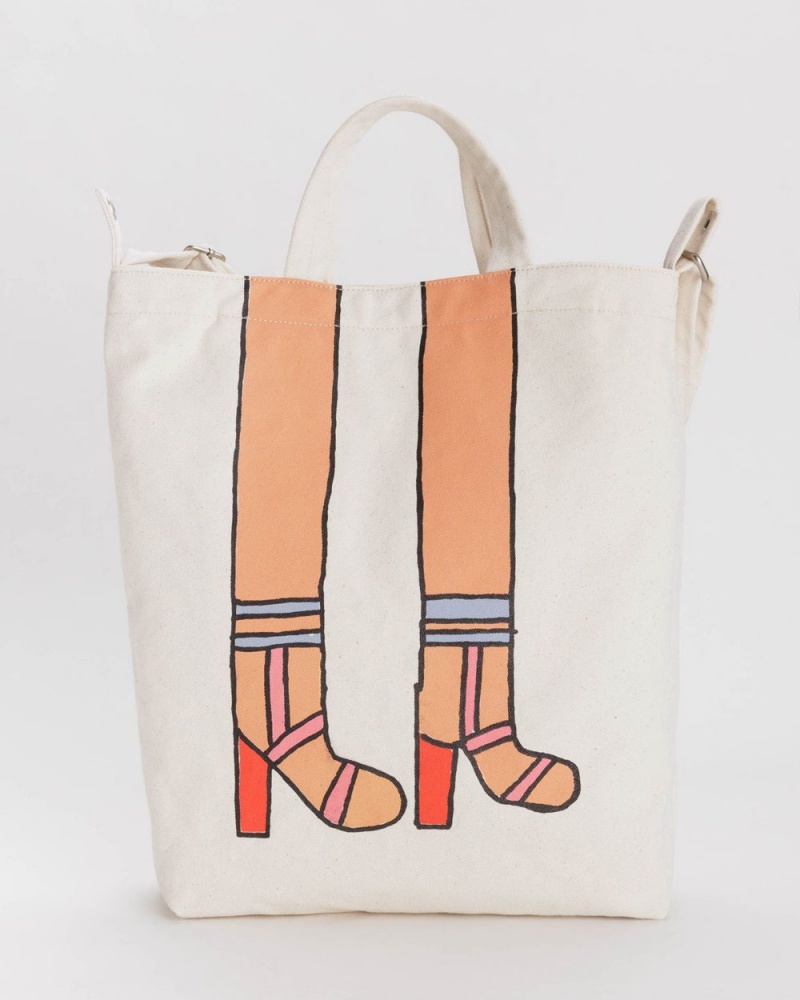 Bolso Tote Baggu Duck Blancas | 463251-LGK