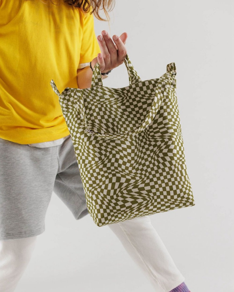 Bolso Tote Baggu Duck Verde Oliva | 623098-QDR