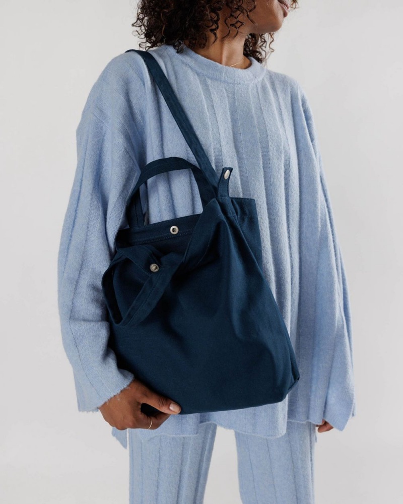Bolso Tote Baggu Horizontal Duck Azul Marino | 529013-PXR