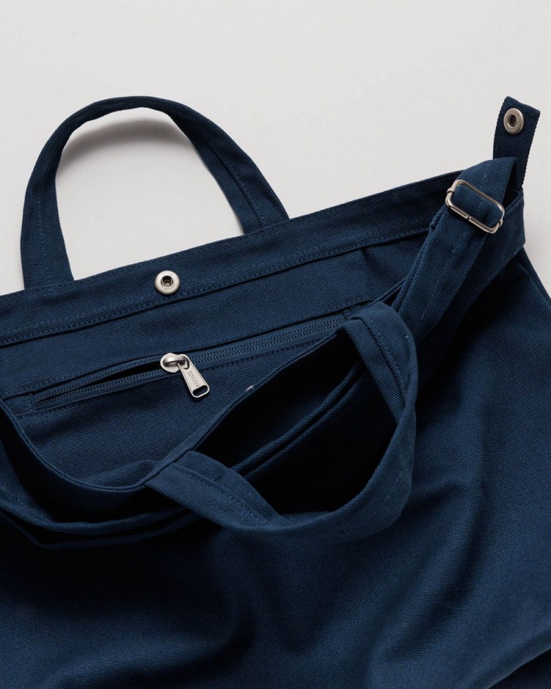 Bolso Tote Baggu Horizontal Duck Azul Marino | 529013-PXR