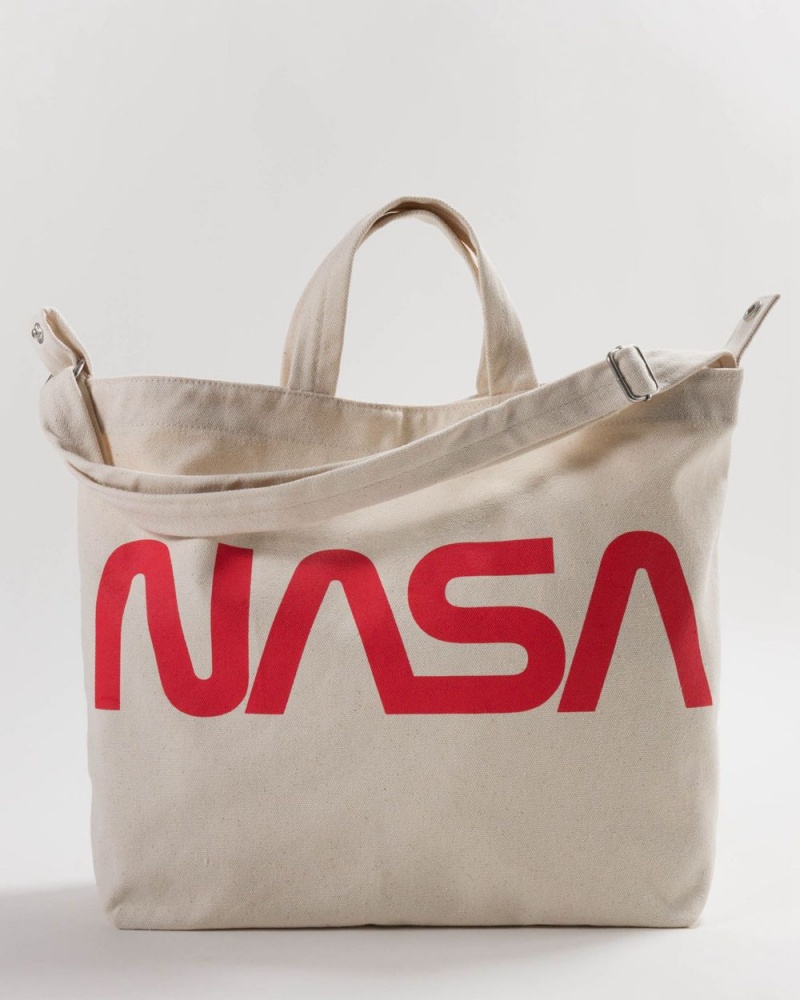 Bolso Tote Baggu Horizontal Duck Beige | 351827-ADV