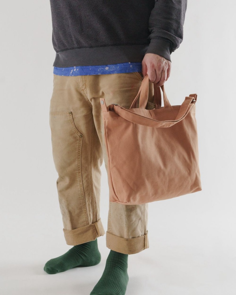 Bolso Tote Baggu Horizontal Duck Marrones | 035824-NEM