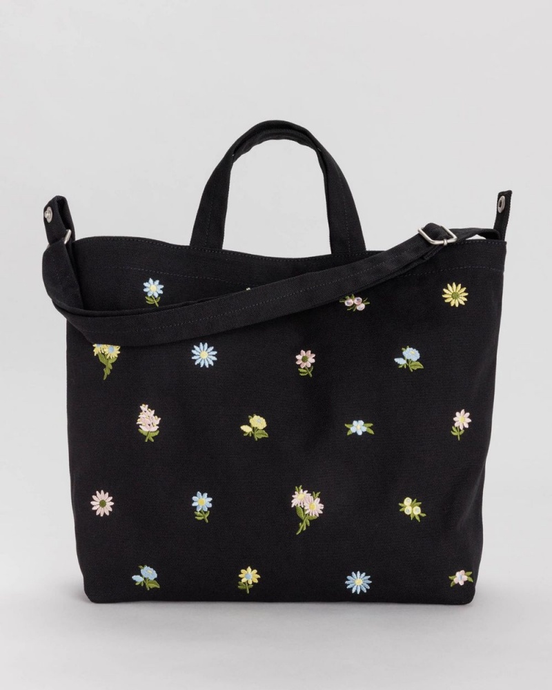 Bolso Tote Baggu Horizontal Duck Negras | 473085-ZFQ