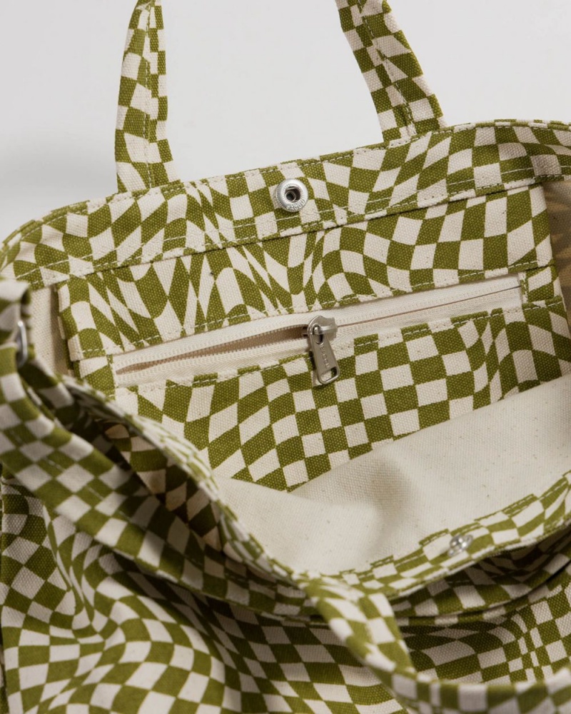 Bolso Tote Baggu Horizontal Duck Verde Oliva | 271680-IJE