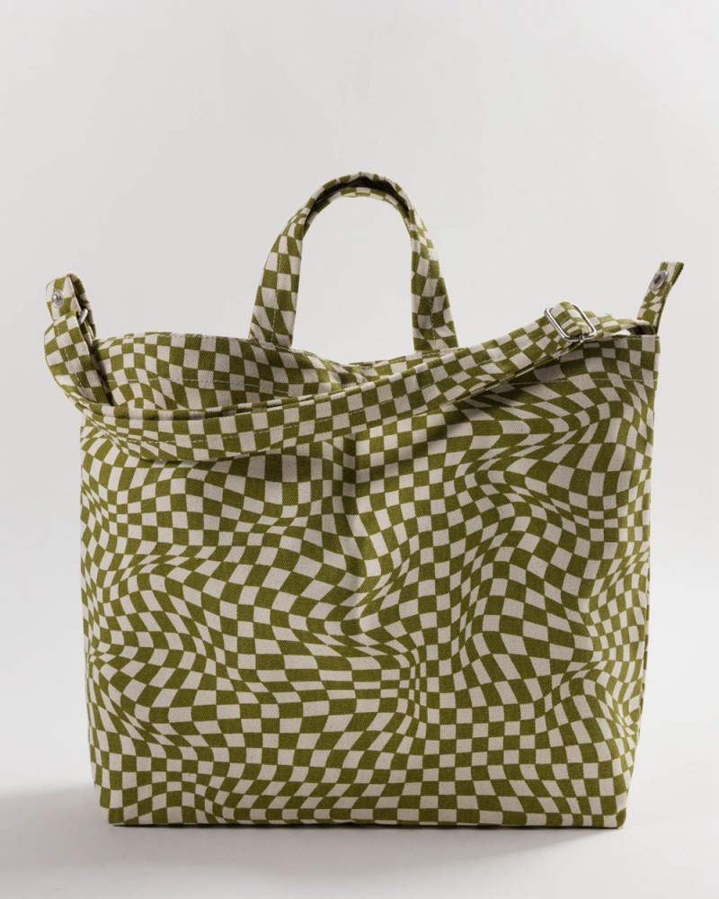 Bolso Tote Baggu Horizontal Duck Verde Oliva | 271680-IJE