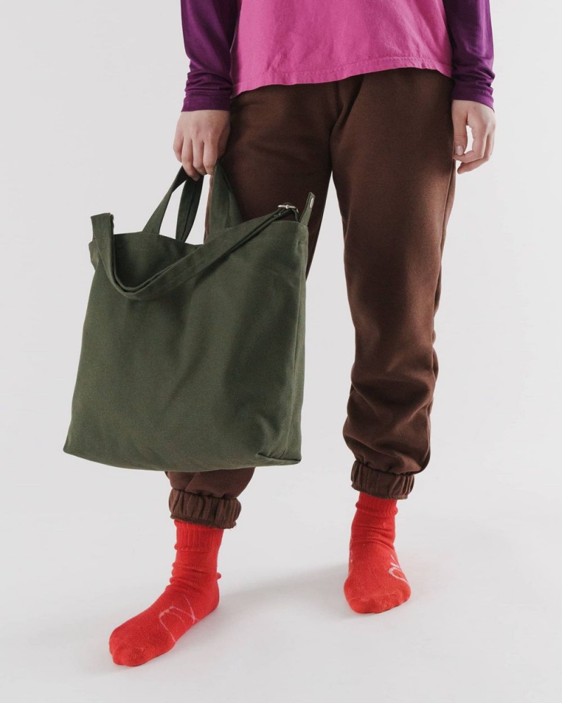 Bolso Tote Baggu Horizontal Duck Verde | 957380-KLT