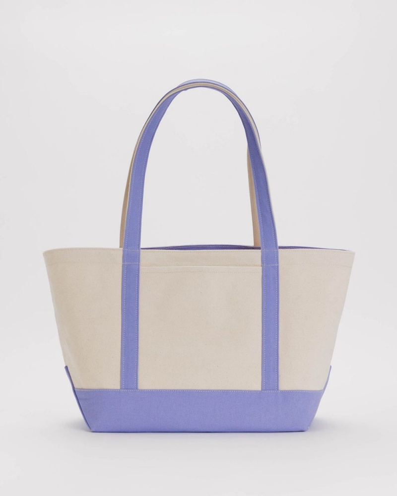 Bolso Tote Baggu Medium Heavyweight Lona Azules | 086142-KUR