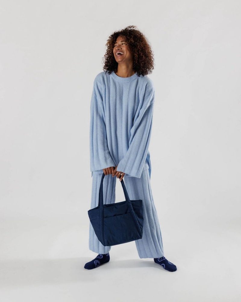 Bolso Tote Baggu Mini Cloud Azul Marino | 403612-MIA