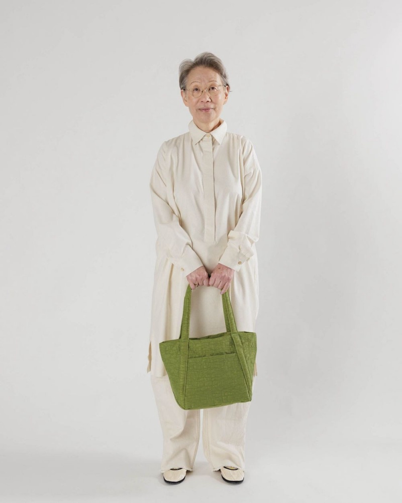 Bolso Tote Baggu Mini Cloud Verde Oliva | 843591-NZI