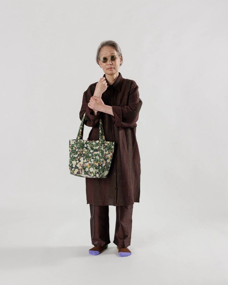 Bolso Tote Baggu Mini Cloud Verde | 160538-FIG