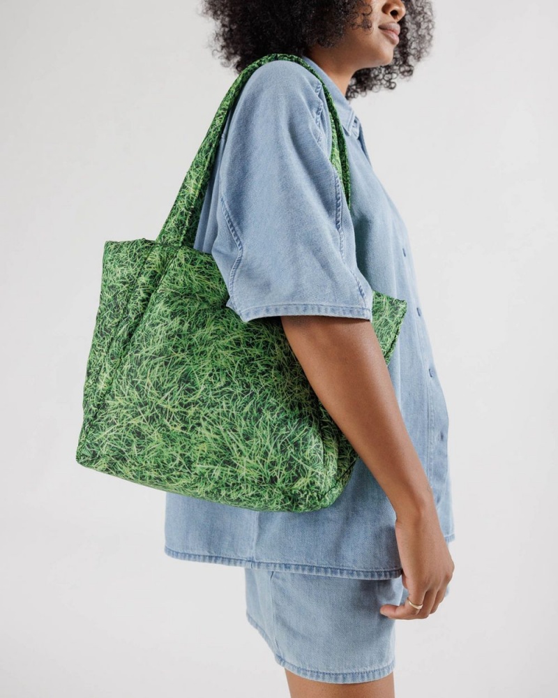 Bolso Tote Baggu Puffy Mini Verde | 251480-EJF