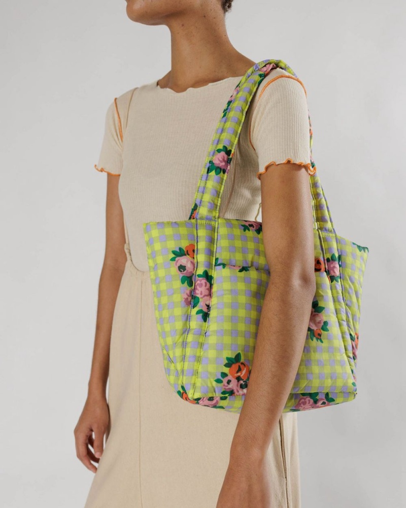 Bolso Tote Baggu Puffy Mini Verde | 257346-PWM
