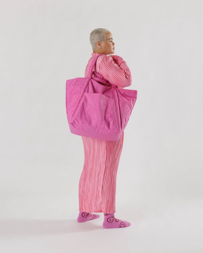 Bolso Tote Baggu Travel Cloud Rosas | 362971-JYT
