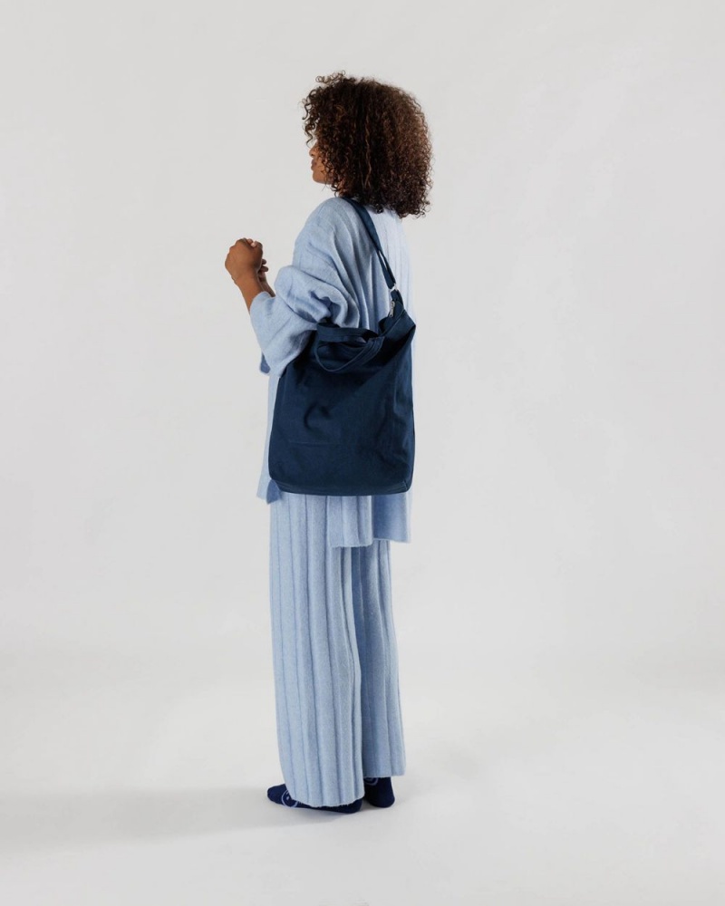Bolso Tote Baggu Zip Duck Azul Marino | 524936-DHF
