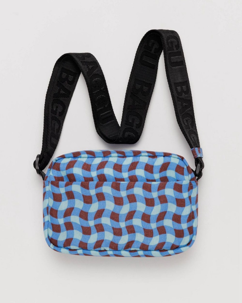 Bolsos Cruzados Baggu Camera Azules | 586942-ZBV