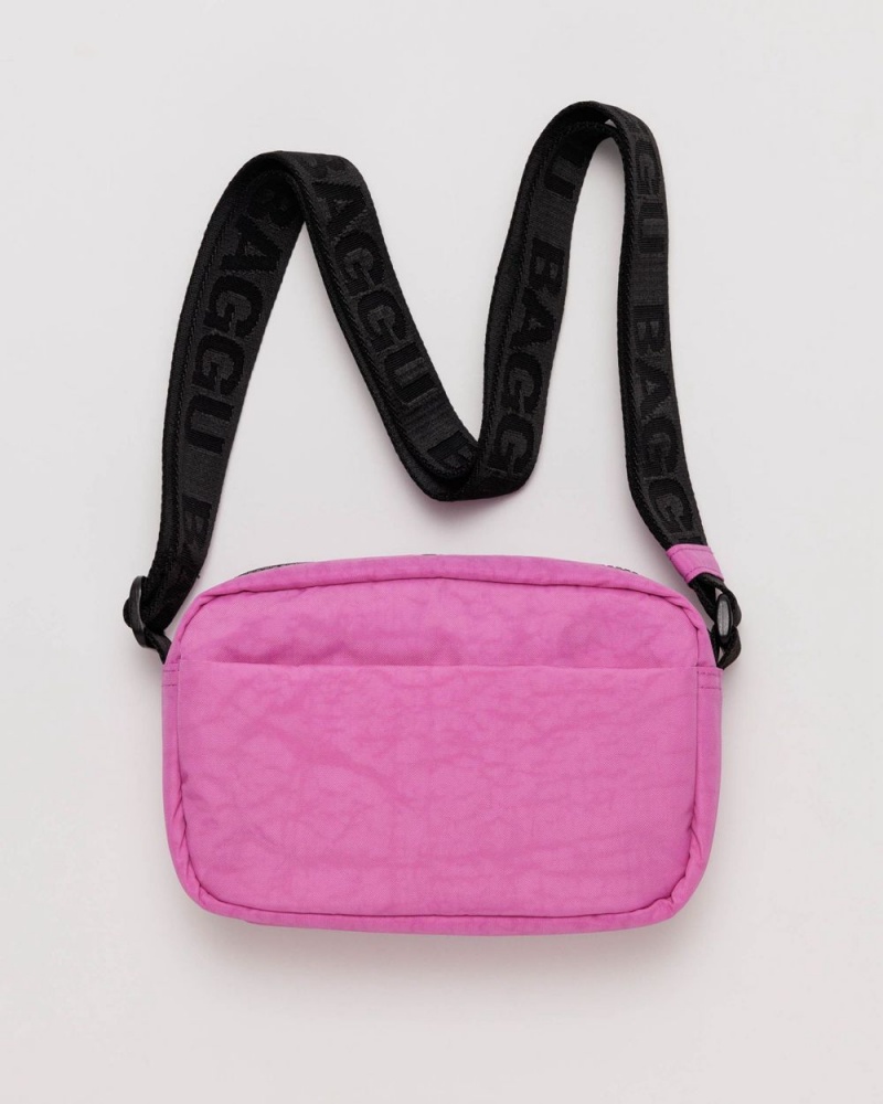Bolsos Cruzados Baggu Camera Rosas | 516840-ANC