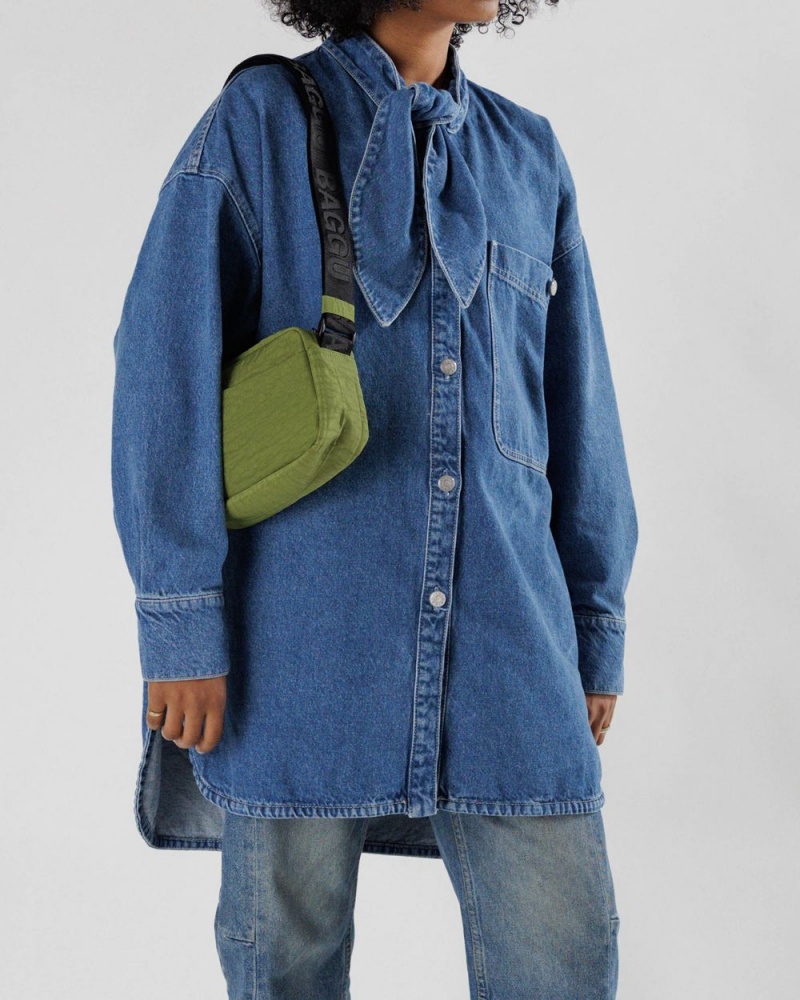 Bolsos Cruzados Baggu Camera Verde | 609751-CQU