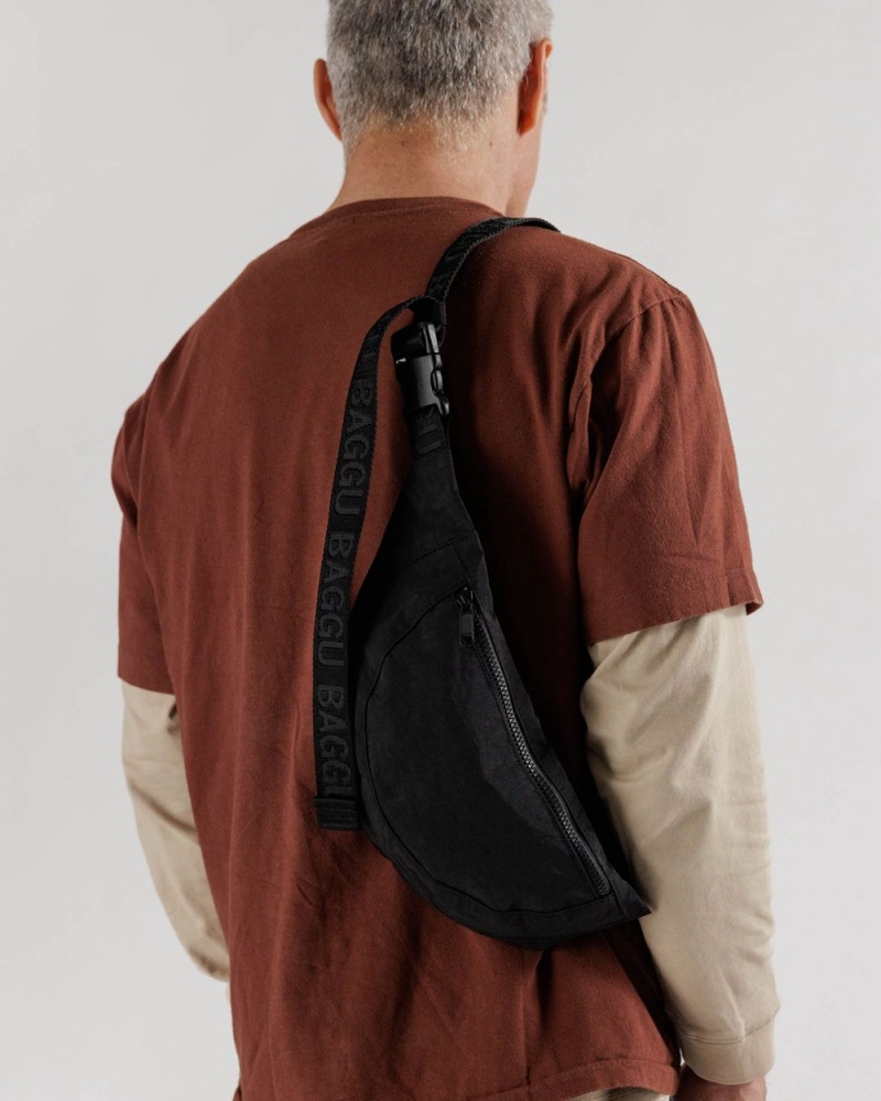 Bolsos Cruzados Baggu Crescent Fanny Pack Negras | 953627-NXO