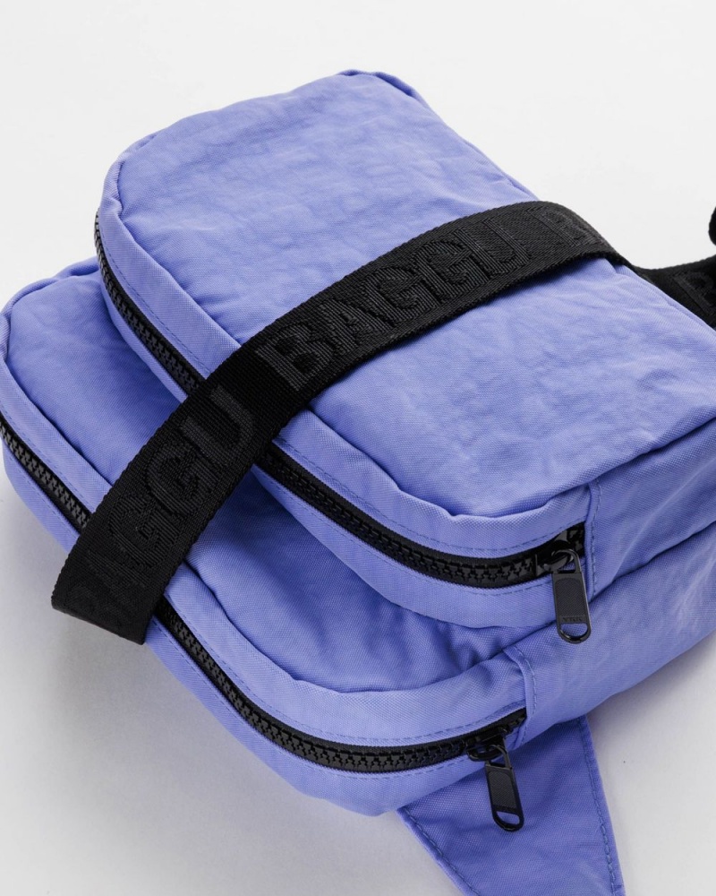 Bolsos Cruzados Baggu Fanny Pack Azules | 946573-ZIY