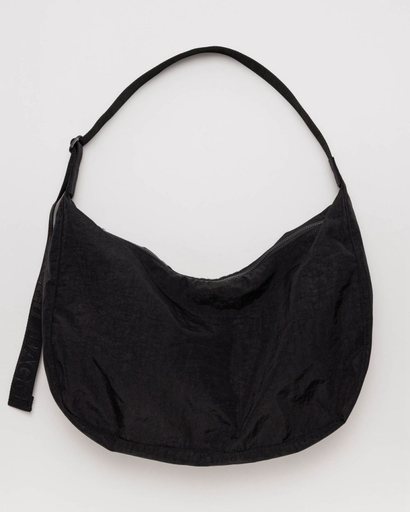 Bolsos Cruzados Baggu Large Nylon Crescent Negras | 693521-XRY