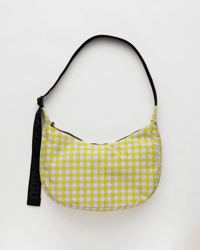 Bolsos Cruzados Baggu Medium Nylon Crescent Amarillo | 405263-HSP