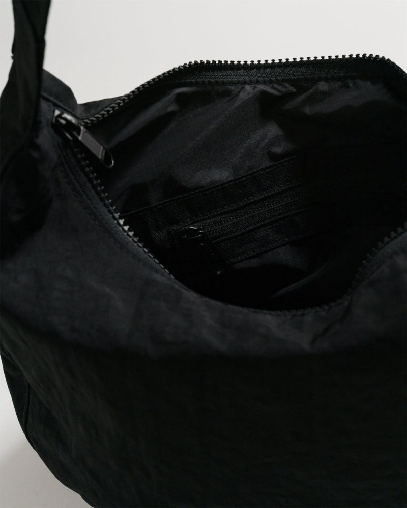 Bolsos Cruzados Baggu Medium Nylon Crescent Negras | 937685-ZEH