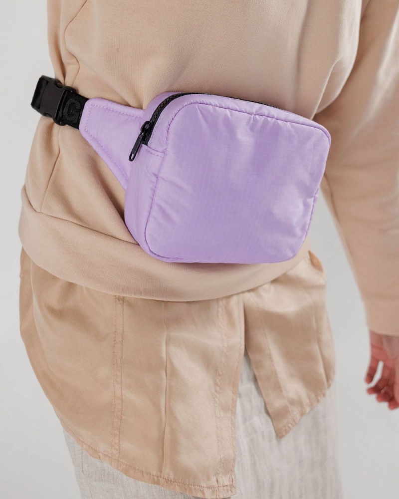 Bolsos Cruzados Baggu Puffy Fanny Pack Moradas | 267490-JOX