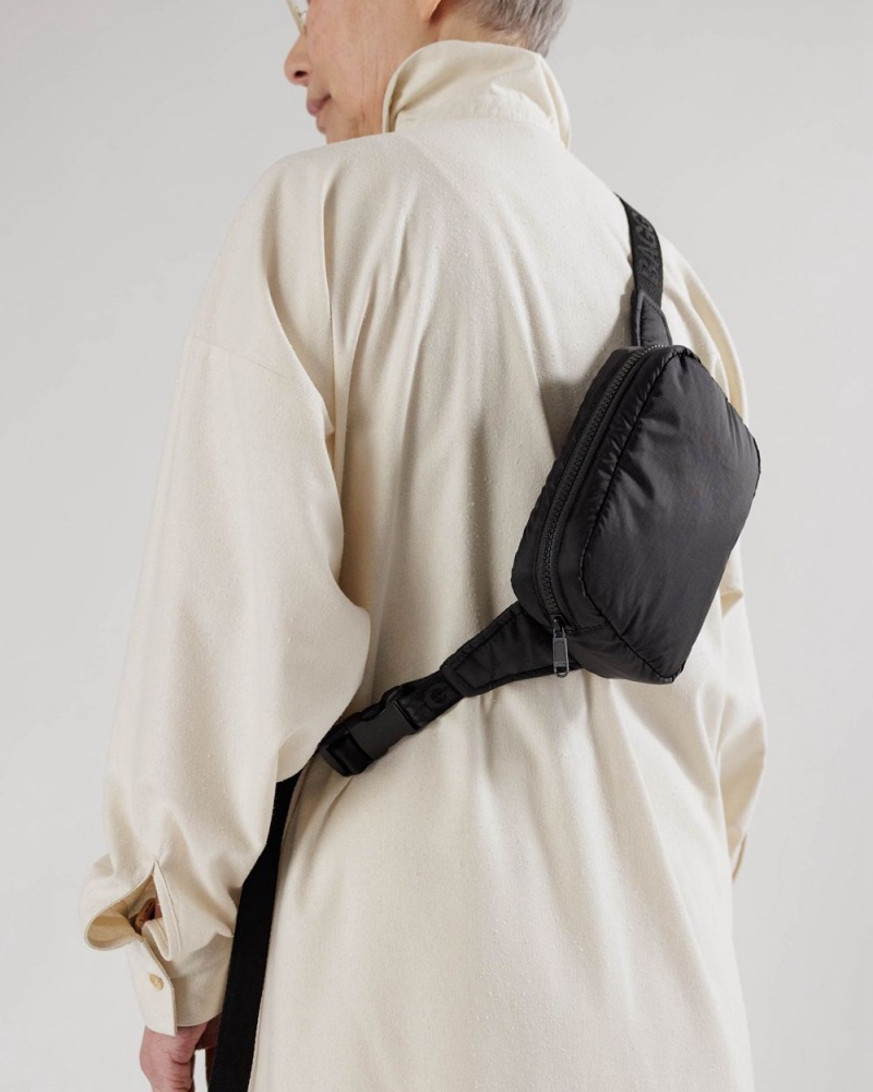 Bolsos Cruzados Baggu Puffy Fanny Pack Negras | 824653-YBA