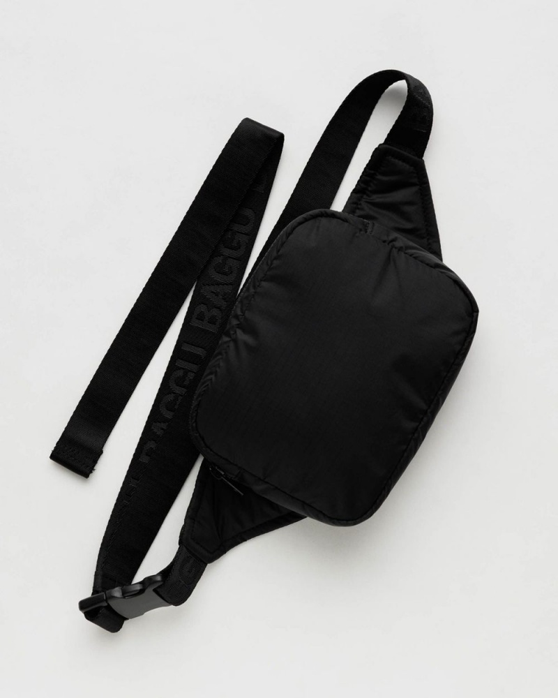 Bolsos Cruzados Baggu Puffy Fanny Pack Negras | 824653-YBA