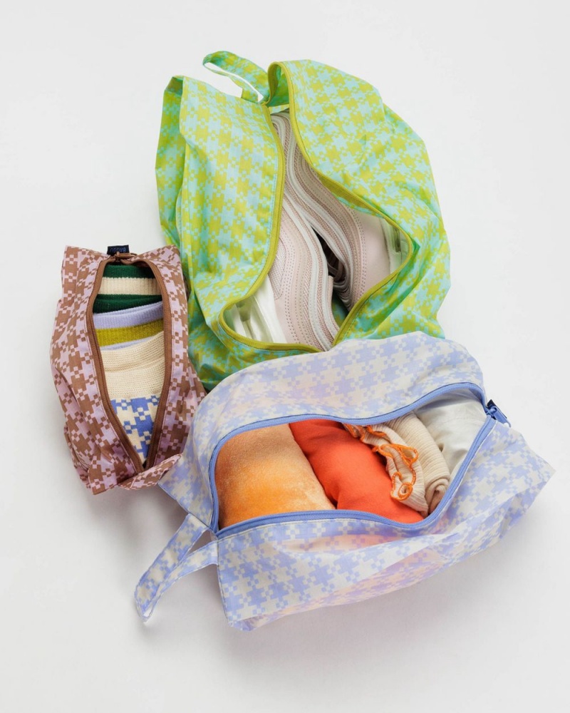 Bolsos De Viaje Baggu 3D Zip Set Multicolor | 982437-OYT