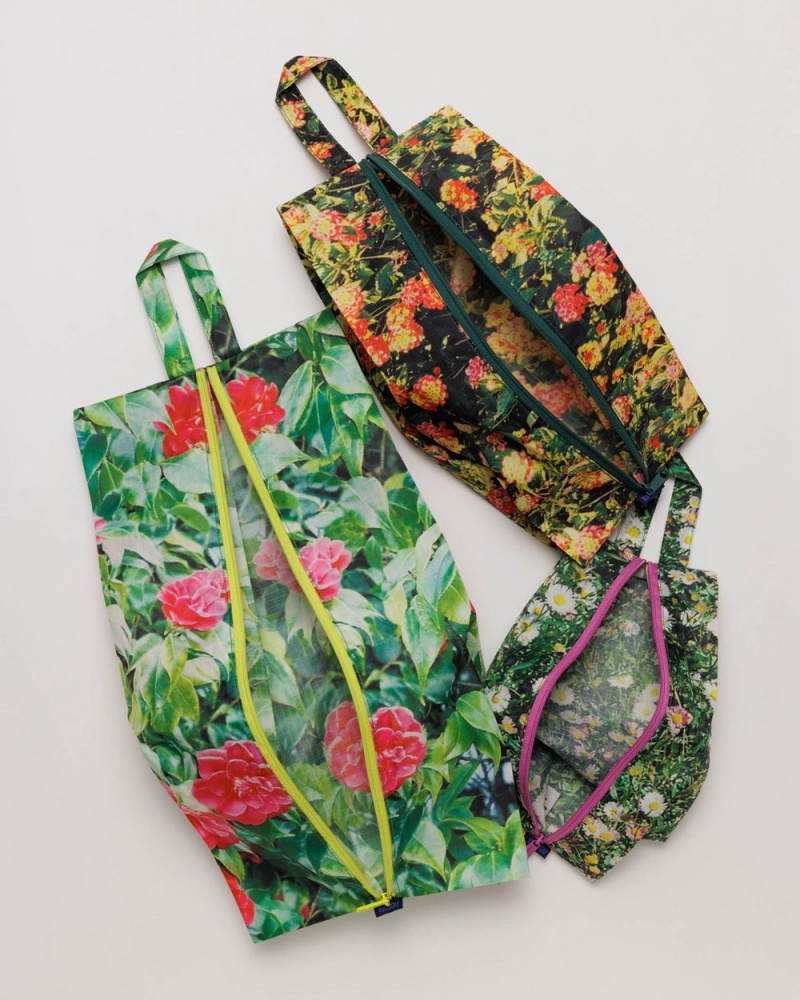 Bolsos De Viaje Baggu 3D Zip Set Verde | 083791-ZMI