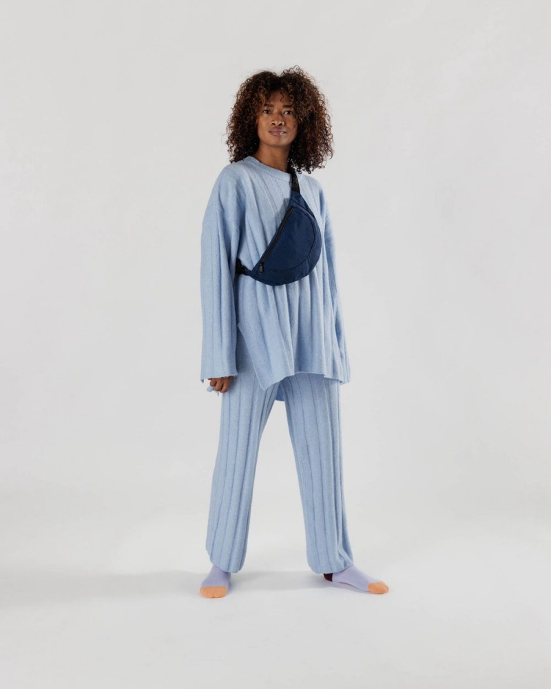 Bolsos De Viaje Baggu Crescent Fanny Pack Azul Marino | 469178-NGD