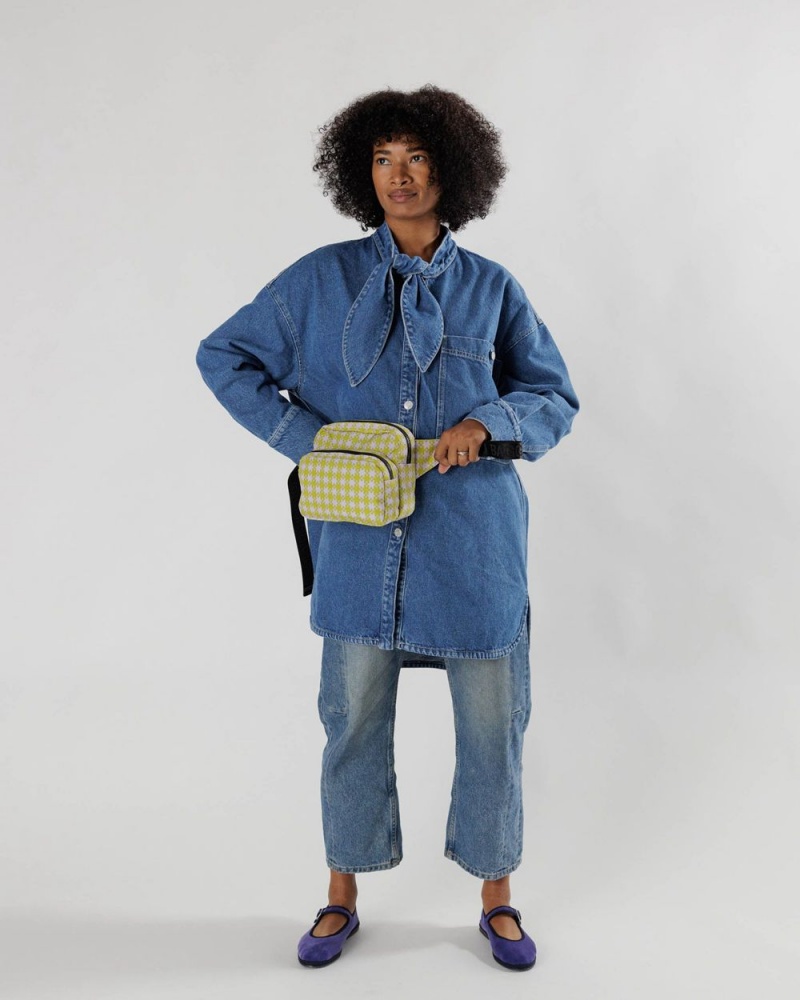 Bolsos De Viaje Baggu Fanny Pack Amarillo | 109642-IZO