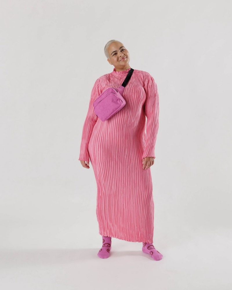 Bolsos De Viaje Baggu Fanny Pack Rosas | 239674-TIR