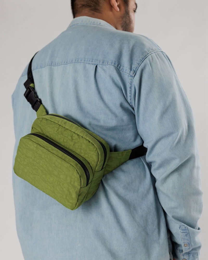 Bolsos De Viaje Baggu Fanny Pack Verde Oliva | 203746-FLI
