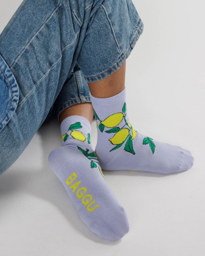 Calcetines Baggu Crew Azules | 390742-HBK