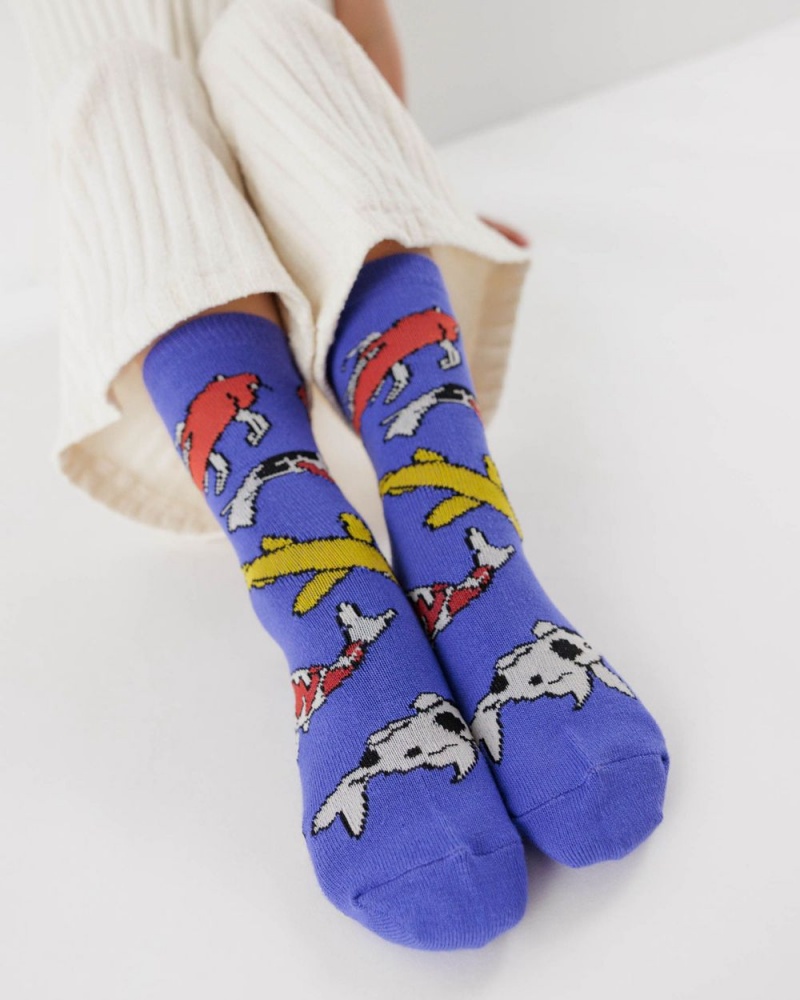 Calcetines Baggu Crew Set of 3 Multicolor | 875410-PEB