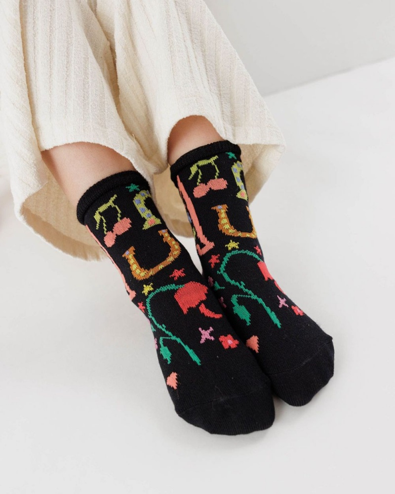 Calcetines Baggu Crew Set of 3 Multicolor | 643215-XUI