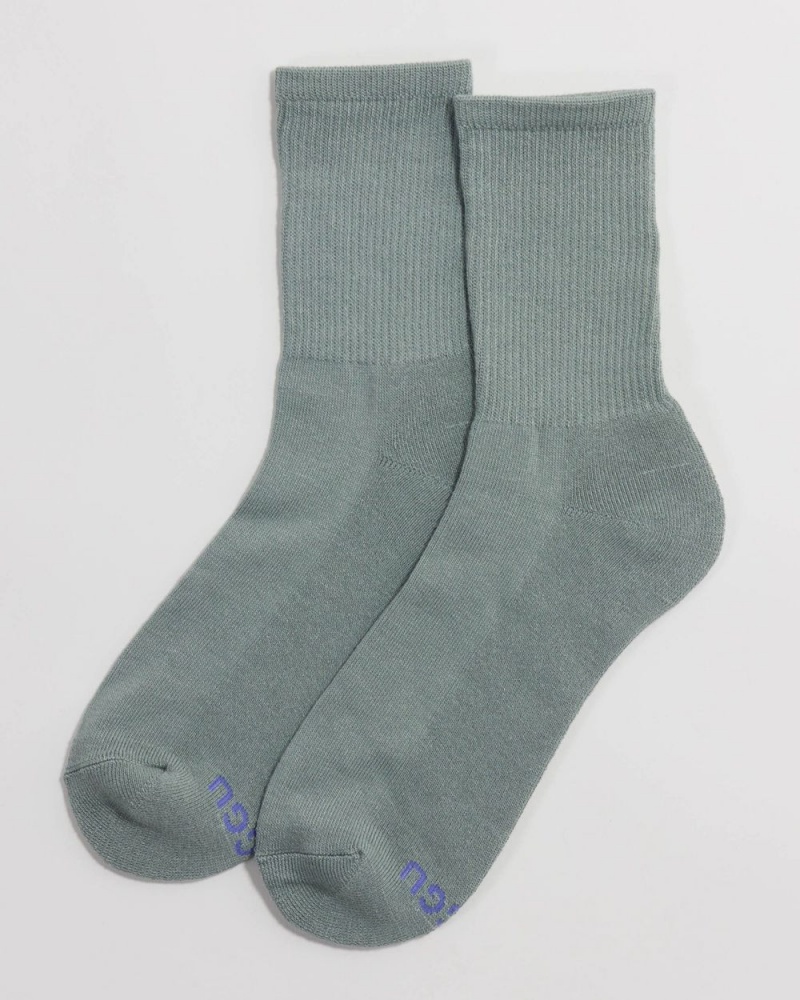 Calcetines Baggu Ribbed Verde | 091357-RPD