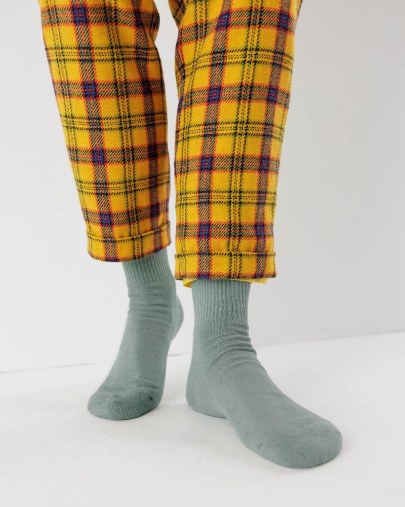 Calcetines Baggu Ribbed Verde | 091357-RPD