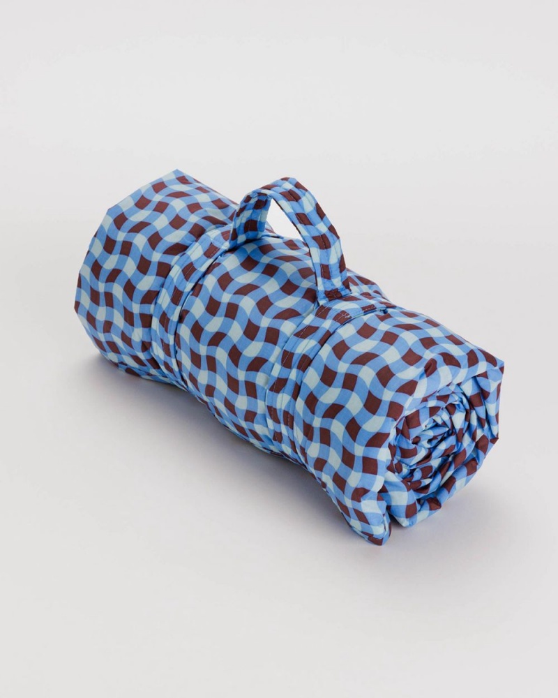 Frazada Baggu Puffy Picnic Azules | 290678-BEA