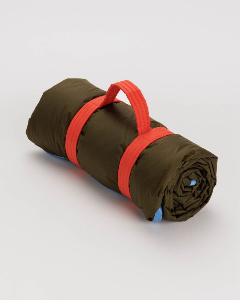 Frazada Baggu Puffy Picnic Verde Oliva | 148659-IFY